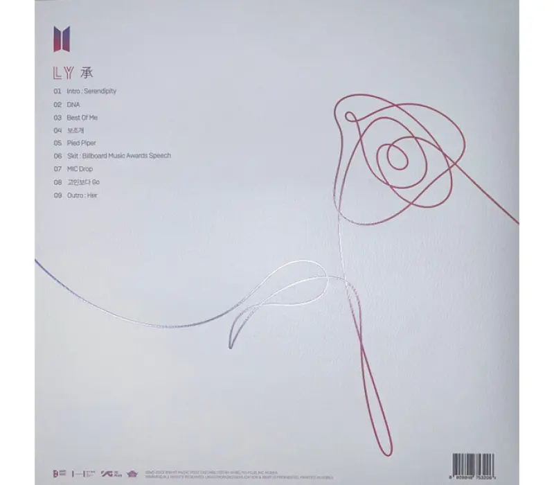 Виниловая пластинка BTS – Love Yourself Her, Kinodrive.kz — фото 5