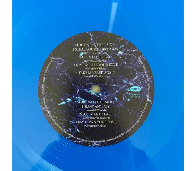 Виниловая пластинка Whitesnake – The Blues Album, Kinodrive.kz — фото 7