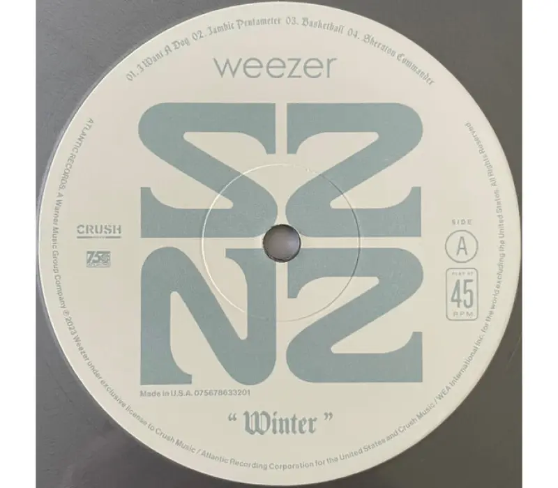 Виниловая пластинка Weezer – SZNZ: Winter, Kinodrive.kz — фото 6