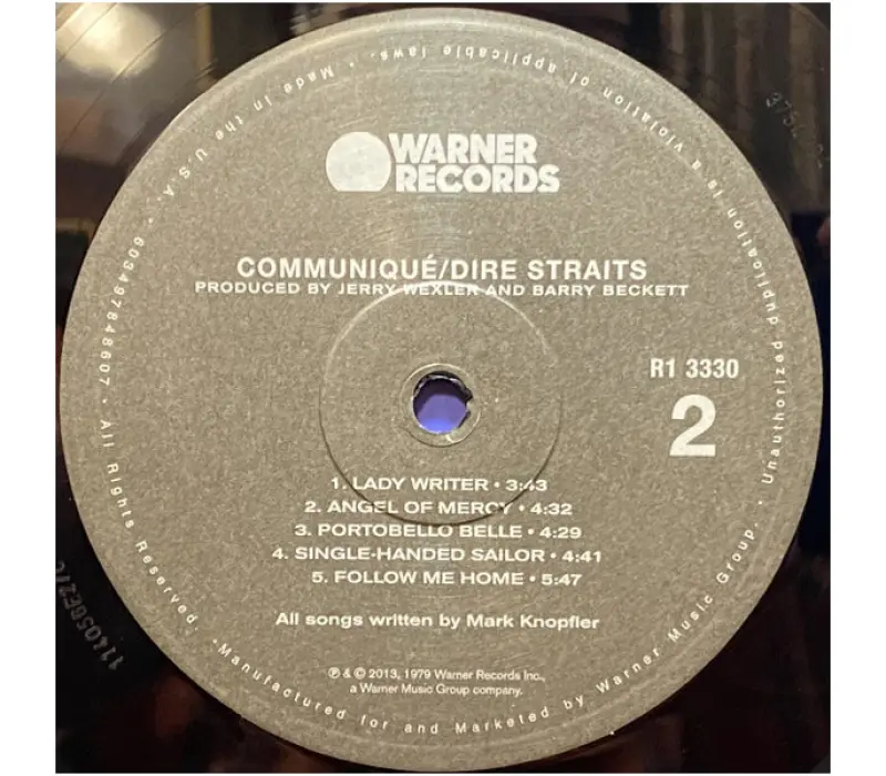 Виниловая пластинка Dire Straits – Communiqué, Kinodrive.kz — фото 2