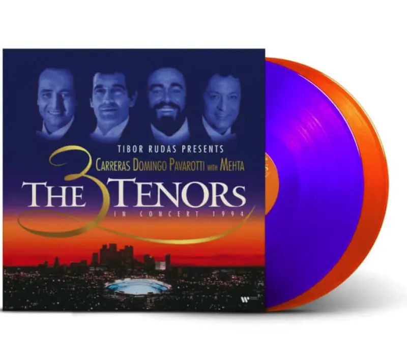 Виниловая пластинка José Carreras, Placido Domingo, Luciano Pavarotti, Zubin Mehta – The 3 Tenors In Concert 1994, Kinodrive.kz — фото 2