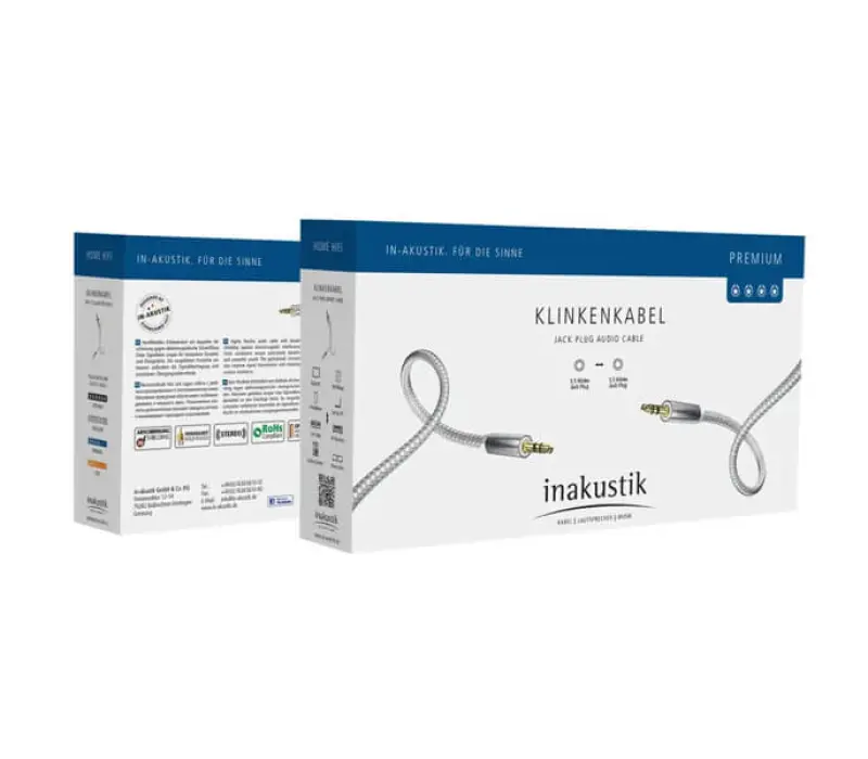 inakustik Кабель MiniJack-MiniJack Premium 1.5m EAN:4001985507917, Kinodrive.kz — фото 2