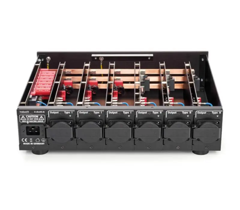 inakustik Фильтр электропитания Referenz AC-4500 SCHUKO ЧЕРНЫЙ EAN:4001985526901, Kinodrive.kz — фото 2