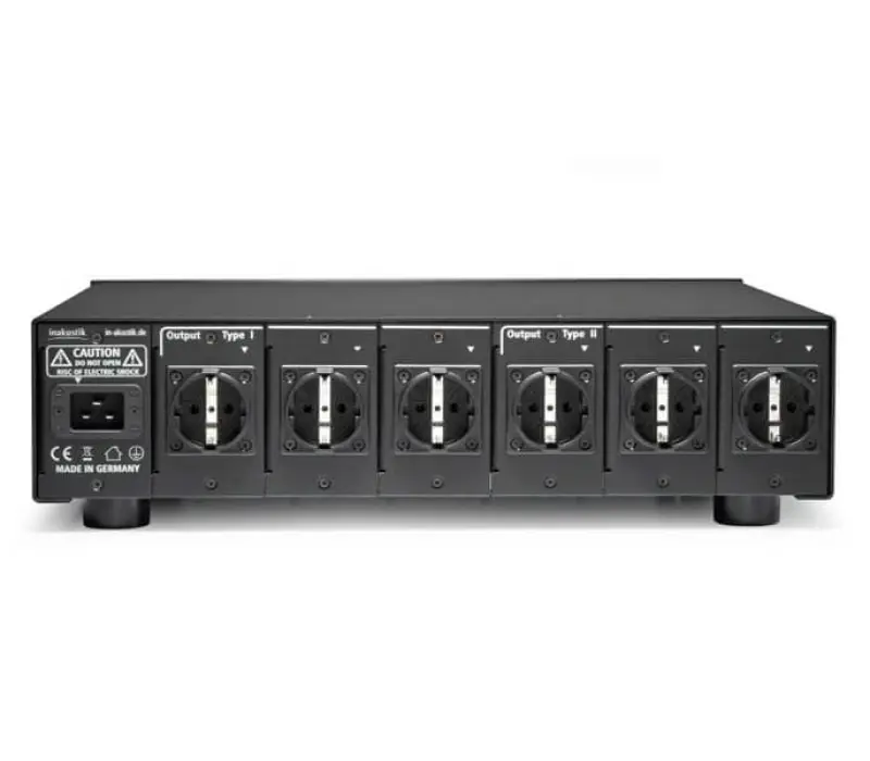 inakustik Фильтр электропитания Referenz AC-4500 SCHUKO ЧЕРНЫЙ EAN:4001985526901, Kinodrive.kz &mdash; фото 3