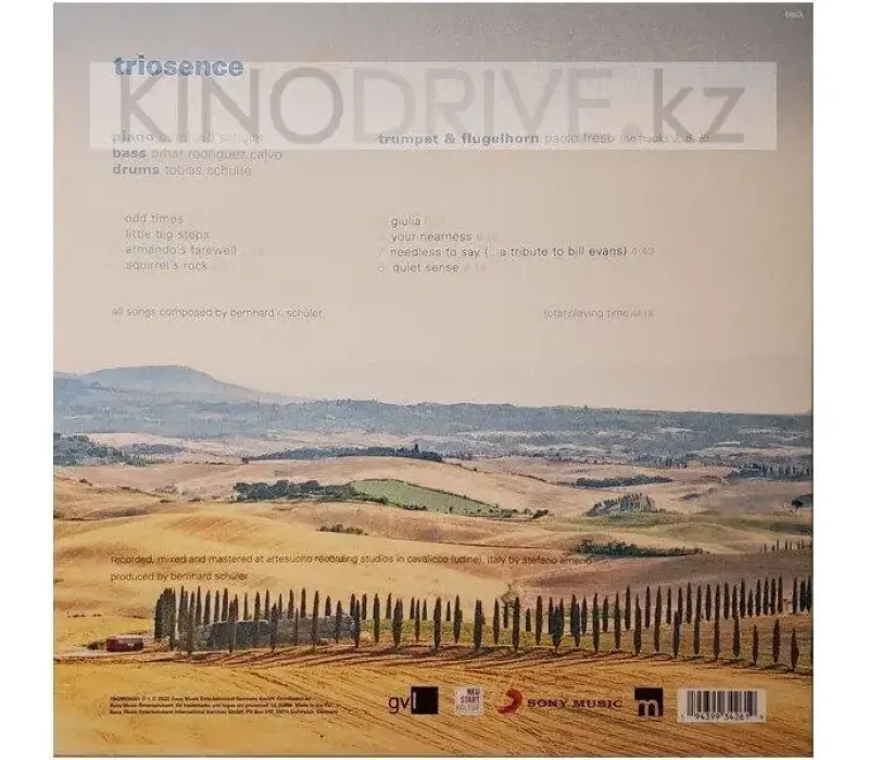 Виниловая пластинка TRIOSENCE – Giulia, Kinodrive.kz