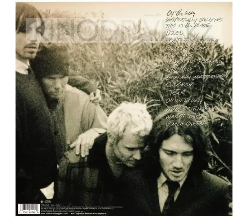 Виниловая пластинка Red Hot Chili Peppers - By The Way: Warner, Kinodrive.kz