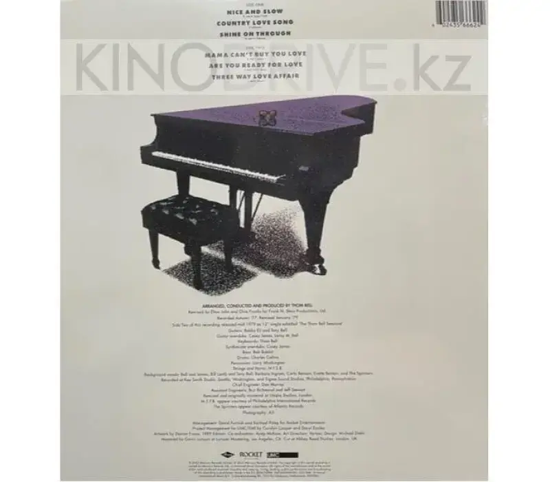 Виниловая пластинка E.JOHN, THE COMPLETE THOM BELL SESSIONS-RSD'22 RELEASE, Kinodrive.kz