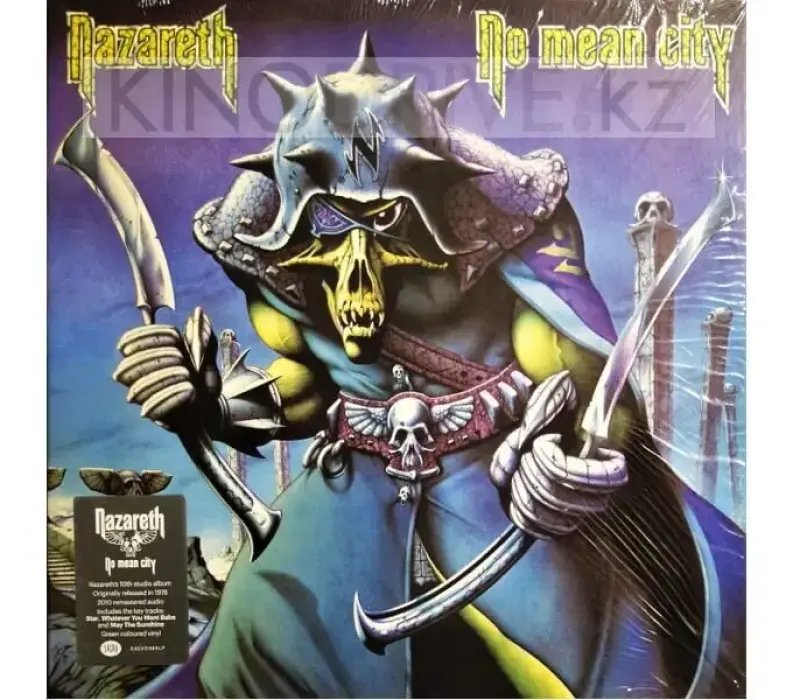 Виниловая пластинка NAZARETH, NO MEAN CITY - GREEN VINYL, Kinodrive.kz — фото 1
