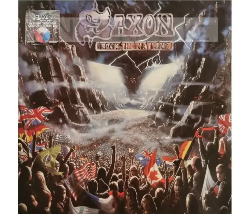 Виниловая пластинка SAXON, ROCK THE NATIONS, Kinodrive.kz — фото 1