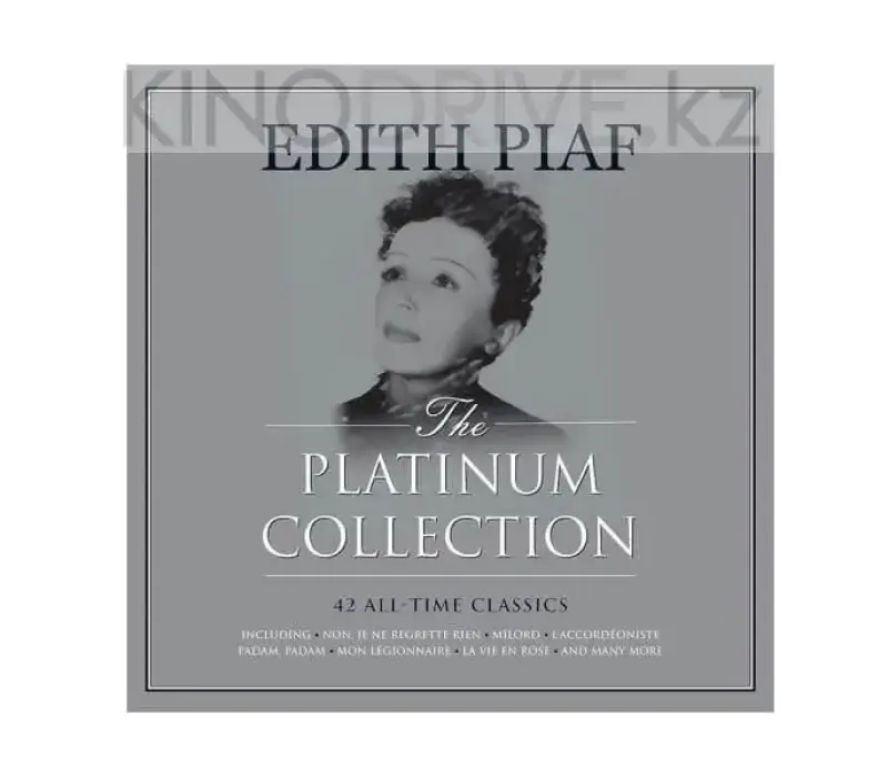 Виниловая пластинка PIAF, EDITH - PLATINUM.. Coloured Label: Not Now, Kinodrive.kz — фото 1