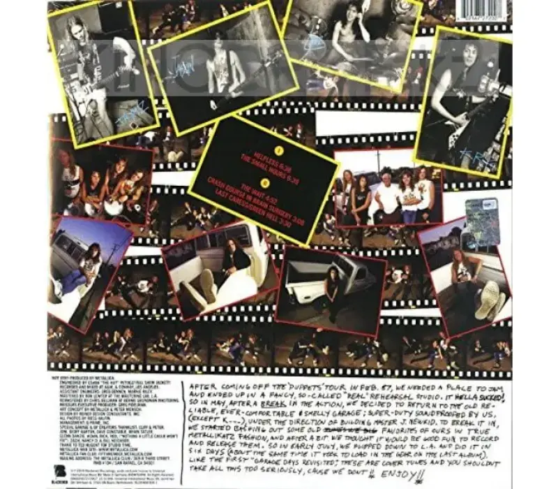 Виниловая пластинка Metallica – The $5.98 E.P. - Garage Days Re-Revisited, Kinodrive.kz