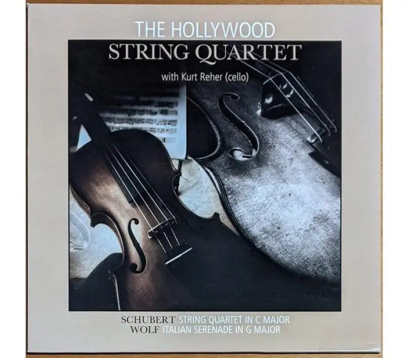 Виниловая пластинка The Hollywood String Quartet, Kurt Reher - Franz Schubert, Hugo Wolf – String Quintet In C Major D956/op163 - "Italian Serenade" In G Major, Kinodrive.kz — фото 1