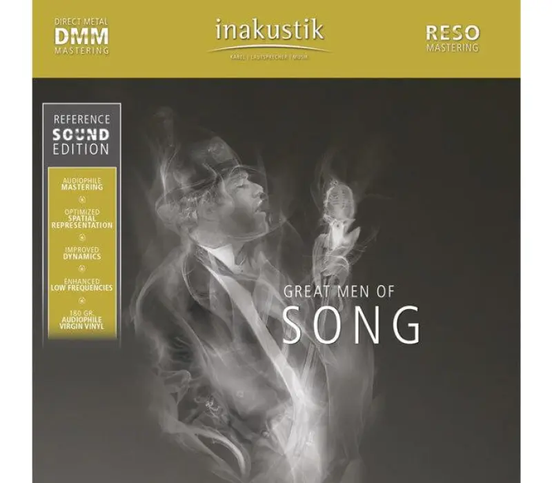 Виниловая пластинка Inakustik - Great Men Of Song, Kinodrive.kz