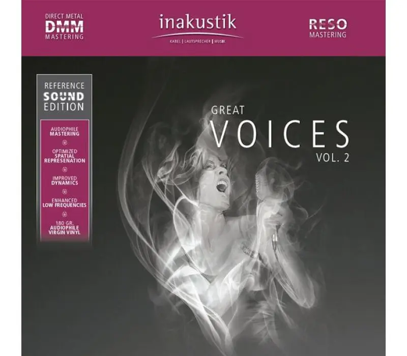 Виниловая пластинка Inakustik - Great Voices,Vol.2, Kinodrive.kz