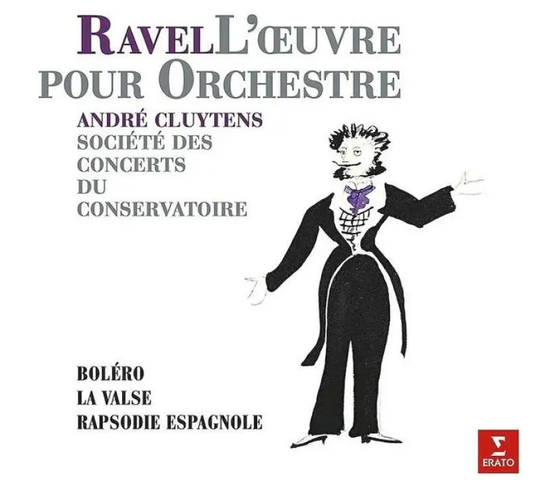Виниловая пластинка Maurice Ravel / Orchestre De La Société Des Concerts Du Conservatoire, André Cluytens – L'Œuvre Pour Orchestre (Boléro - La Valse - Rapsodie Espagnole), Kinodrive.kz