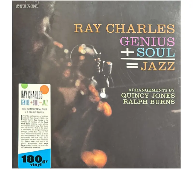 Виниловая пластинка Ray Charles – Genius + Soul = Jazz, Kinodrive.kz