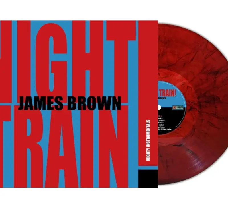 Виниловая пластинка James Brown – Night Train! (Mighty Instrumentals) (Red Marble Vinyl), Kinodrive.kz — фото 1