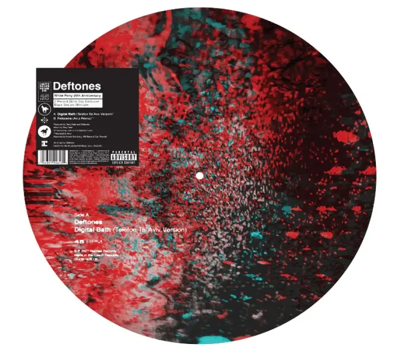 Виниловая пластинка Deftones – Digital Bath (Telefon Tel Aviv Version) / Feiticeira (Arca Remix), Kinodrive.kz