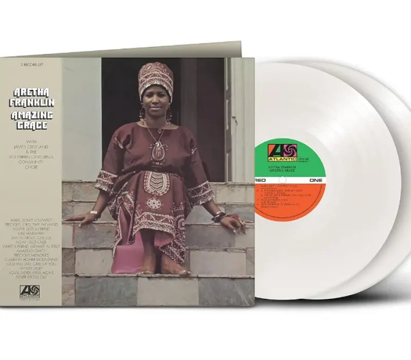 Виниловая пластинка Aretha Franklin – Amazing Grace ( WHITE VINYL), Kinodrive.kz