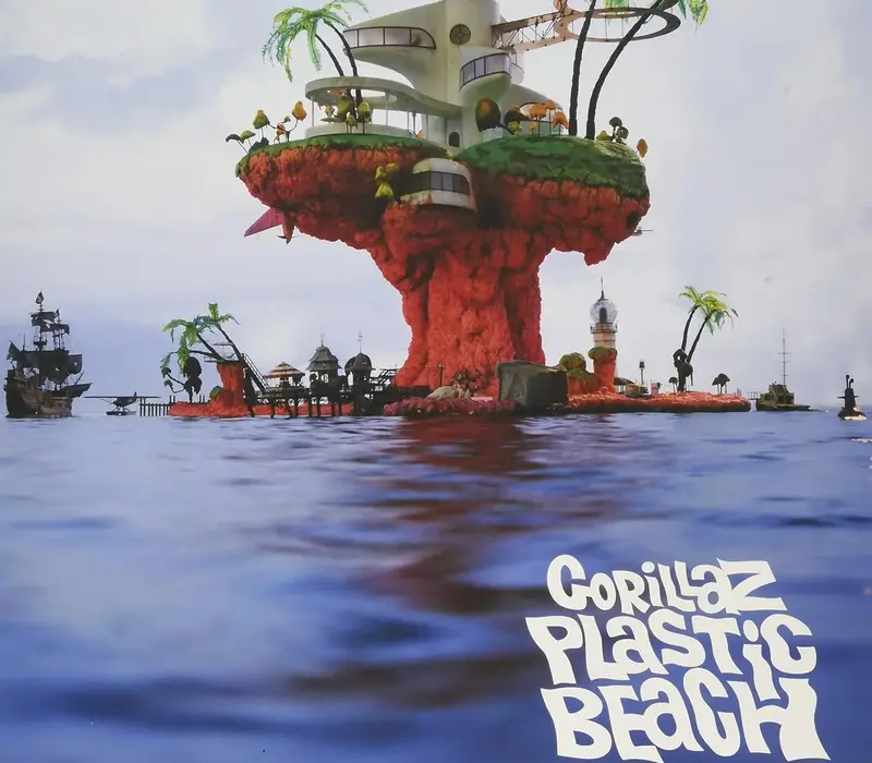 Виниловая пластинка Gorillaz – Plastic Beach, Kinodrive.kz