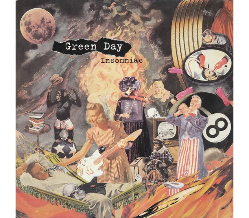Виниловая пластинка Green Day – Insomniac, Kinodrive.kz