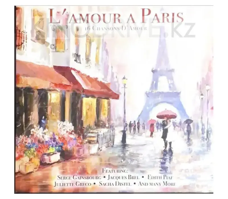 Виниловая пластинка VARIOUS ARTISTS - L'amour A Paris, Kinodrive.kz — фото 1