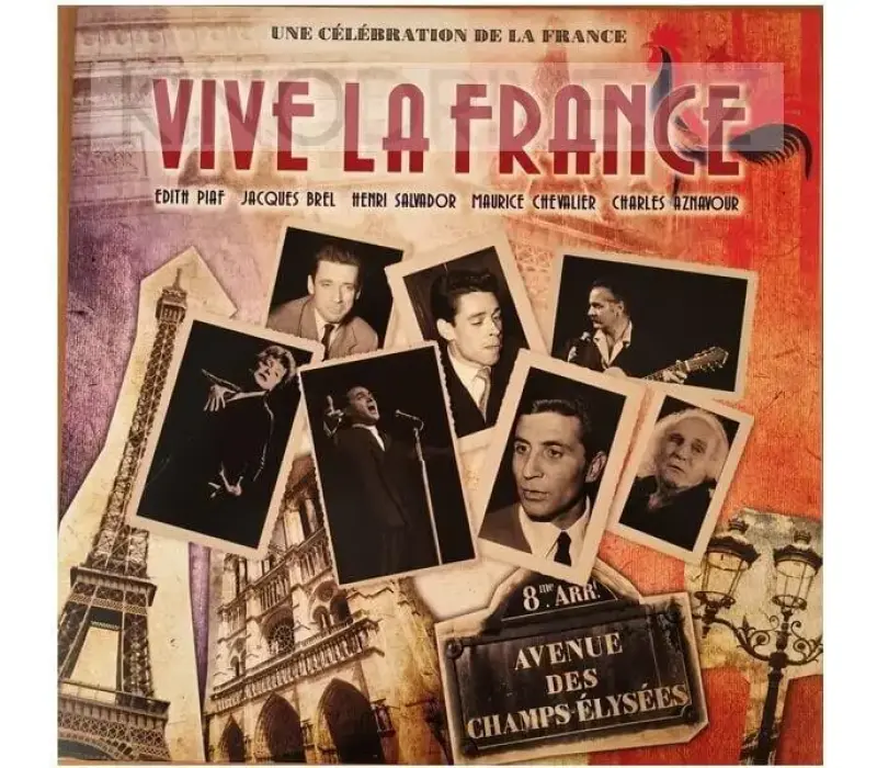 Виниловая пластинка VARIOUS ARTISTS – Vive La France, Kinodrive.kz