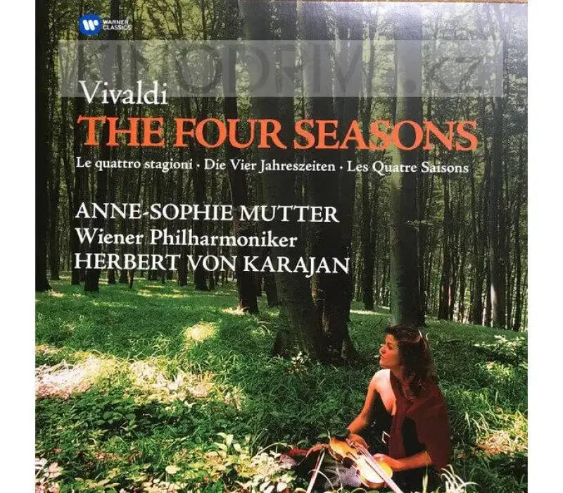 Виниловая пластинка VIVALDI ANTONIO - MUTTER ANNE SOPHIE - WIENER PHILHARMONIKER - The Four Seasons, Kinodrive.kz
