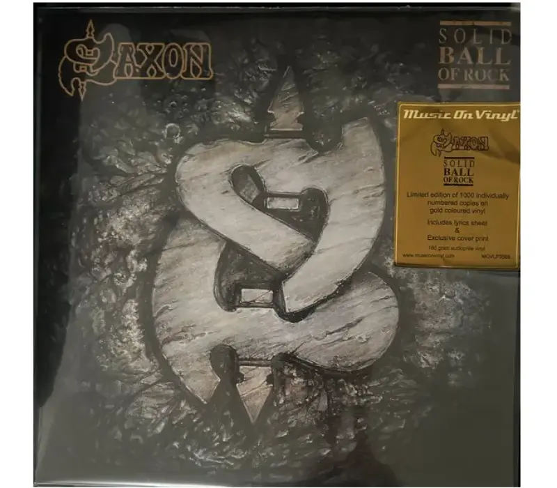 Виниловая пластинка Saxon – Solid Ball Of Rock, Kinodrive.kz — фото 1