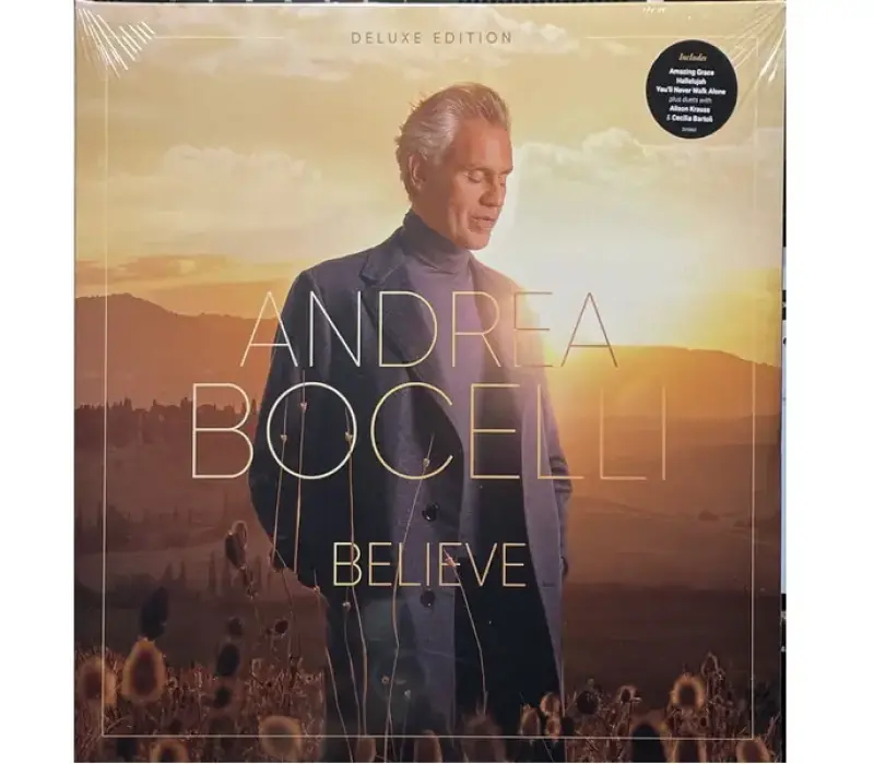 Виниловая пластинка Andrea Bocelli – Believe, Kinodrive.kz — фото 1