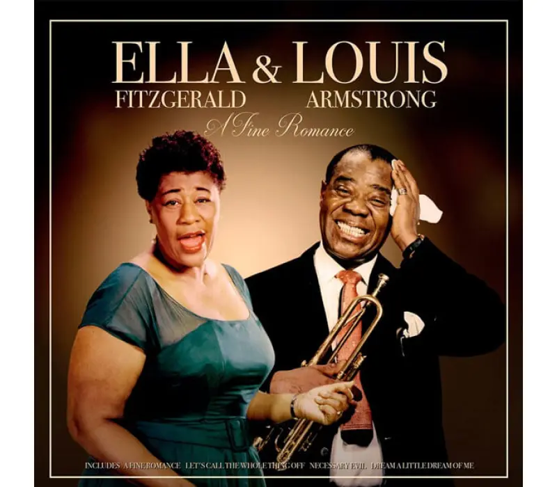 Виниловая пластинка Ella Fitzgerald, Louis Armstrong – A Fine Romance, Kinodrive.kz — фото 1
