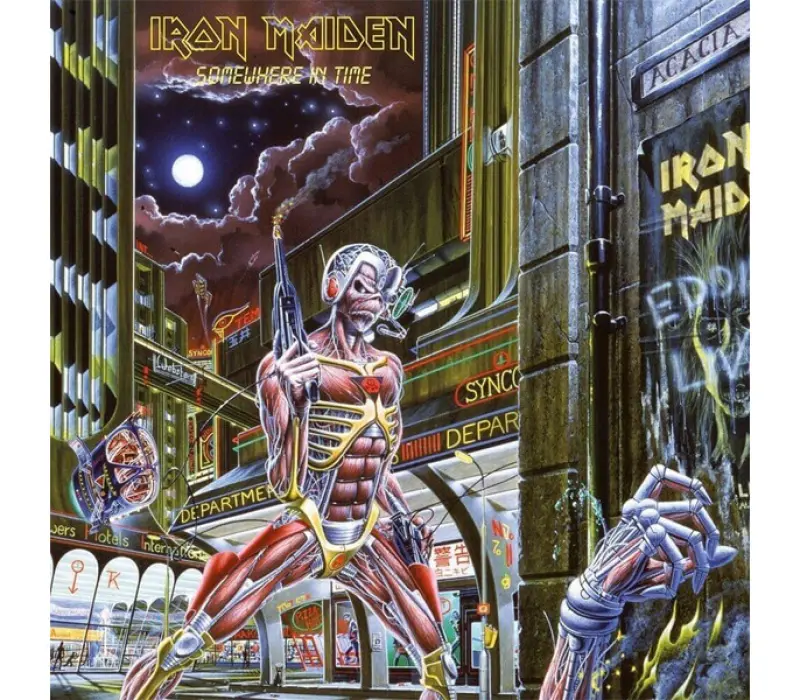 Виниловая пластинка Iron Maiden – Somewhere in Time, Kinodrive.kz — фото 1