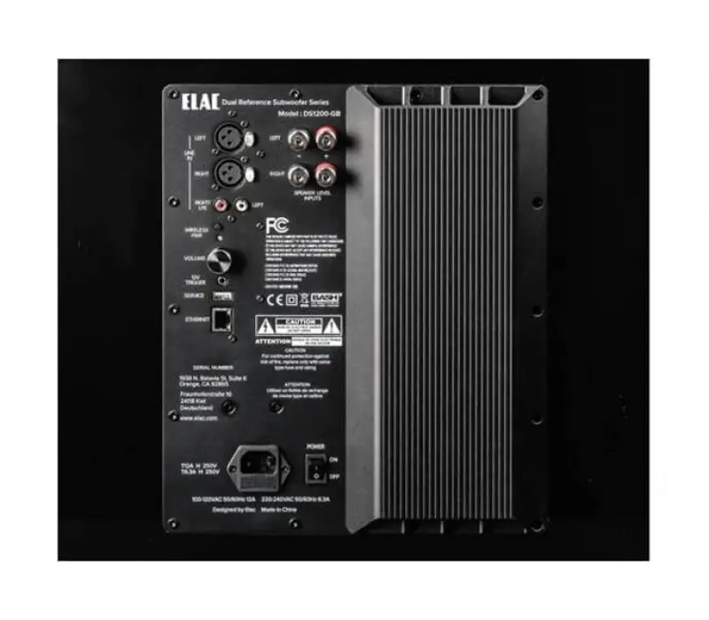 ELAC Сабвуфер VARRO DS1200 ЧЕРНЫЙ EAN:4011822320708, Kinodrive.kz — фото 6