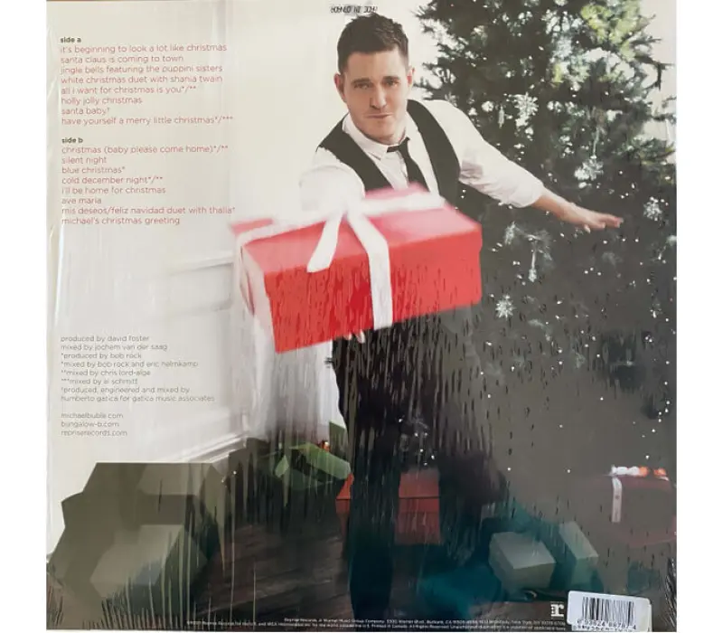 Виниловая пластинка Buble, Michael-Christmas -Coloured/Ltd-: Reprise EAN:0093624904243, Kinodrive.kz &mdash; фото 2