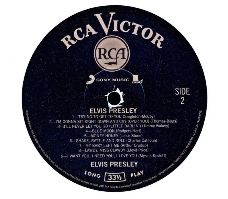 Виниловая пластинка PRESLEY ELVIS: ELVIS PRESLEY - WHITE VINYL EAN:0194397971514, Kinodrive.kz &mdash; фото 4