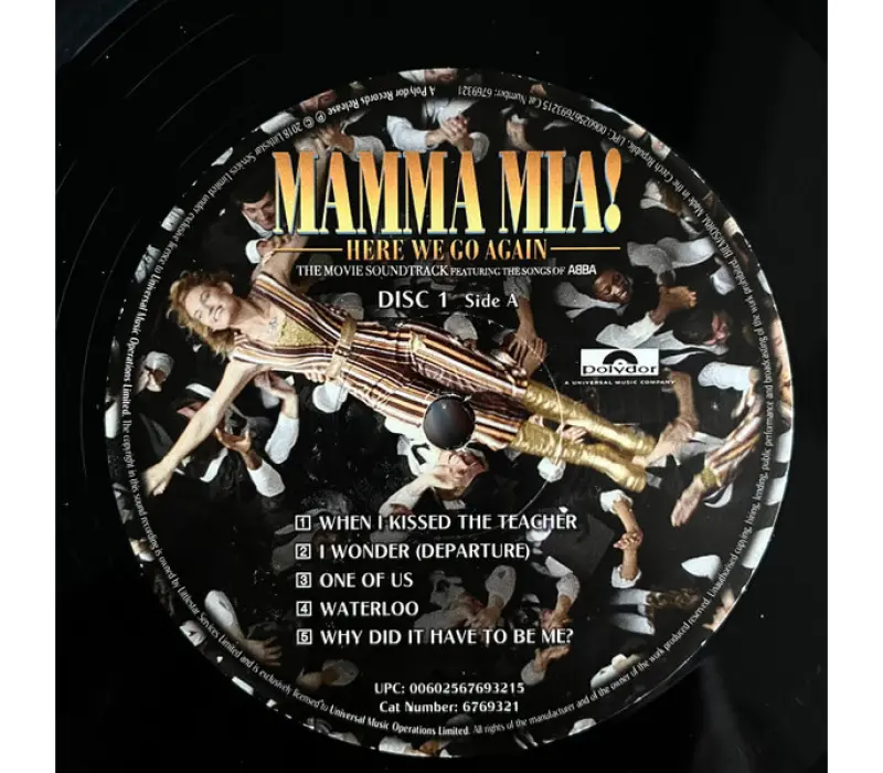 Виниловая пластинка OST: MAMMA MIA HERE WE GO AGAIN (2 LP) EAN:0602567693253, Kinodrive.kz &mdash; фото 3
