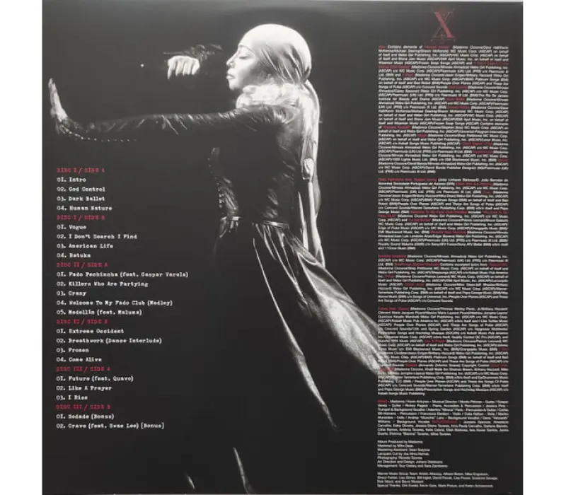 Виниловая пластинка MADONNA: MADAME X - MUSIC FROM THE THEATER EXPERIENCE EAN:0603497837892, Kinodrive.kz &mdash; фото 6