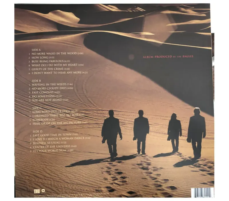 Виниловая пластинка EAGLES: LONG ROAD OUT OF EDEN EAN:0603497845514, Kinodrive.kz &mdash; фото 2