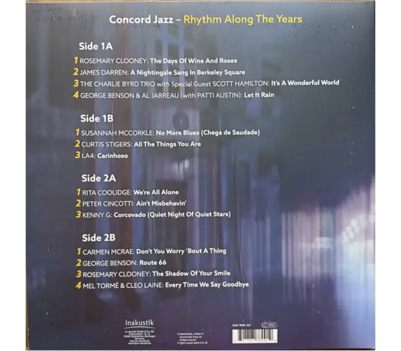 Виниловая пластинка Rhythm Along the Years (LP) EAN:0707787780919, Kinodrive.kz &mdash; фото 2