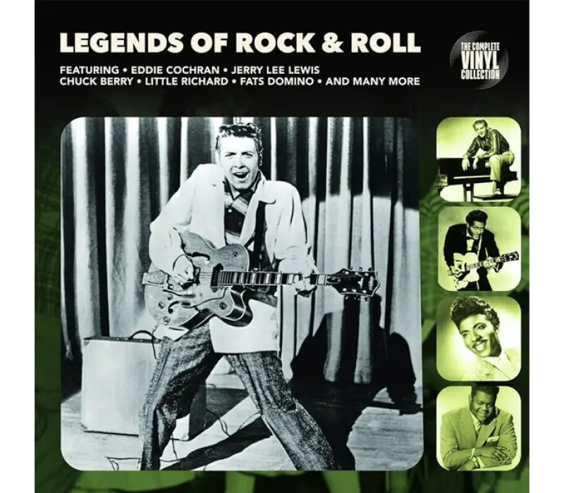 Виниловая пластинка VARIOUS ARTISTS: LEGENDS OF ROCK & ROLL (LP) EAN:5711053020413, Kinodrive.kz