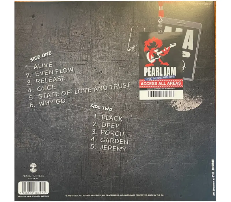 Виниловая пластинка PEARL JAM: STATE OF LOVE AND TRUST (TRANSP.RED VINYL) EAN:5906660083474, Kinodrive.kz &mdash; фото 2