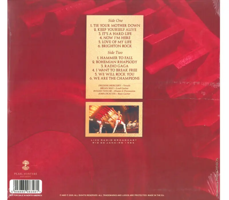 Виниловая пластинка QUEEN: BREAKING FREE (TRANSPARENT ORANGE VINYL) EAN:5906660083481, Kinodrive.kz &mdash; фото 2