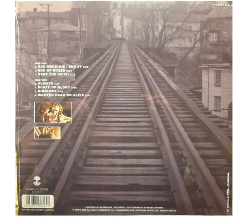 Виниловая пластинка BON JOVI: THE PASSING OF DAYS (TRANSPARENT BLUE VINYL) EAN:5906660083627, Kinodrive.kz &mdash; фото 2
