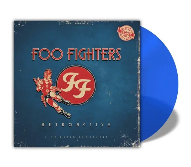 Виниловая пластинка FOO FIGHTERS: RETROACTIVE (TRANSPARENT BLUE VINYL) EAN:5906660083634, Kinodrive.kz &mdash; фото 2