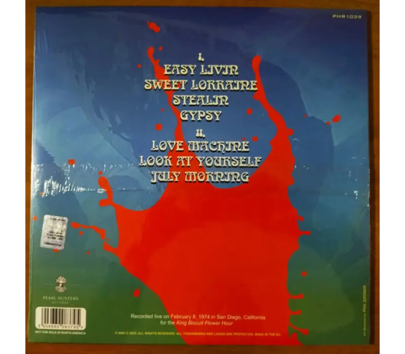 Виниловая пластинка URIAH HEEP: MAGIC MACHINE (TRANSPARENT BLUE VINYL) EAN:5906660083795, Kinodrive.kz &mdash; фото 2