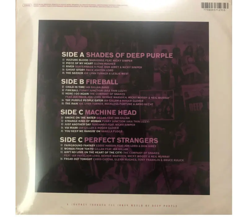 Виниловая пластинка Deep Purple.=V/A=.=Trib=-Many Faces.. -Coloured-: Montestella EAN:7798093712353, Kinodrive.kz &mdash; фото 2