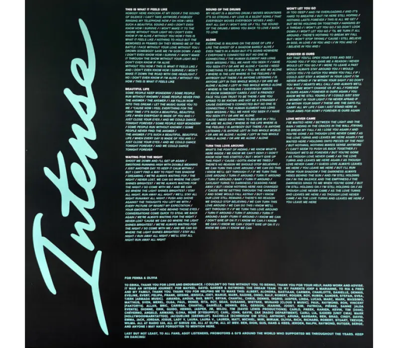 Виниловая пластинка Buuren, Armin Van-Intense -Hq- Label:Music on vinyl EAN:8719262013490, Kinodrive.kz &mdash; фото 2