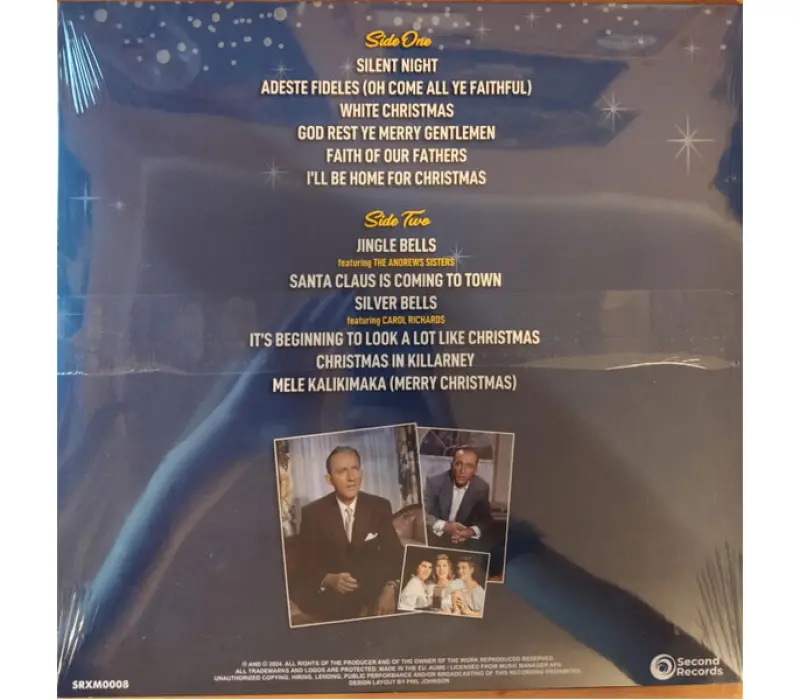 Виниловая пластинка CROSBY BING: WHITE CHRISTMAS (RED VINYL) (LP-COLORED) EAN:9120005654440, Kinodrive.kz &mdash; фото 2