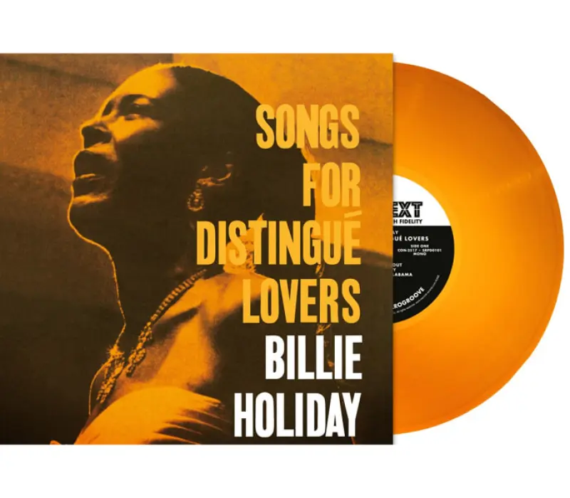 Виниловая пластинка HOLIDAY BILLIE: DISTINGU&Eacute; LOVERS (ORANGE VINYL) (LP-COLORED) EAN:9120005655669, Kinodrive.kz &mdash; фото 2