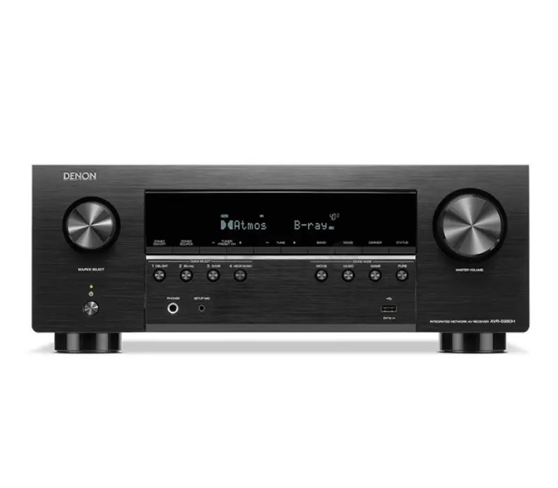 DENON AV-ресивер AVR-S980H ЧЕРНЫЙ EAN:0747192148096, Kinodrive.kz &mdash; фото 1
